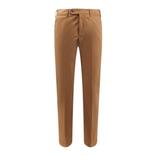 PT Torino Slim-fit Trousers Brown, Herr