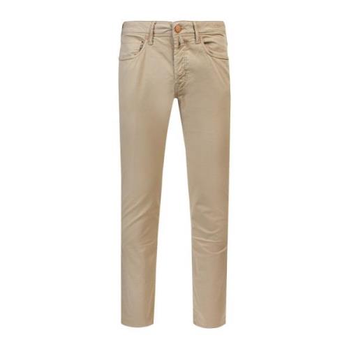 Incotex Slim-fit Trousers Beige, Herr