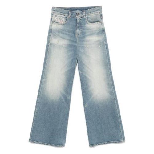 Diesel Vintage Akemi Denim Jeans Blue, Dam