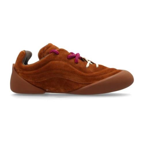 Alexander McQueen Sneakers Flexion Brown, Herr