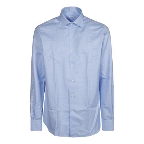 Orian Slim Fit Långärmad Skjorta Blue, Herr