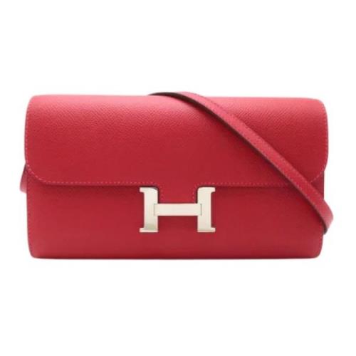 Hermès Vintage Pre-owned Laeder axelremsvskor Red, Dam