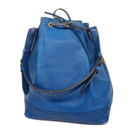 Louis Vuitton Vintage Pre-owned Tyg louis-vuitton-vskor Blue, Dam