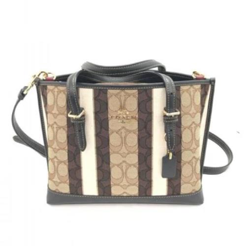 Coach Pre-owned Pre-owned Canvas totevskor Beige, Dam