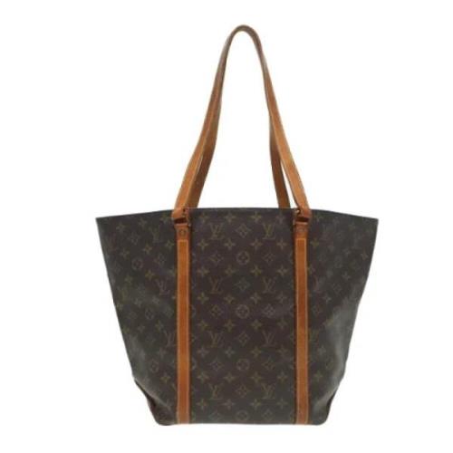 Louis Vuitton Vintage Pre-owned Canvas totevskor Brown, Dam