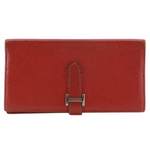 Hermès Vintage Pre-owned Tyg plnbcker Red, Dam