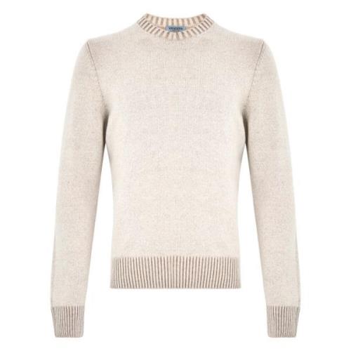 Vengera Beige Sweater Kollektion Beige, Herr