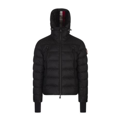 Moncler Svart Camurac dunjacka Lätt ytterplagg Black, Herr