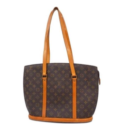 Louis Vuitton Vintage Pre-owned Tyg louis-vuitton-vskor Brown, Dam