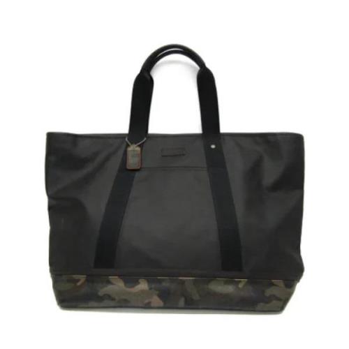 Coach Pre-owned Pre-owned Canvas totevskor Black, Dam