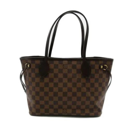 Louis Vuitton Vintage Pre-owned Canvas axelremsvskor Brown, Dam