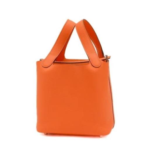 Hermès Vintage Pre-owned Laeder handvskor Orange, Dam