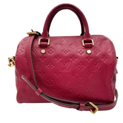 Louis Vuitton Vintage Pre-owned Tyg louis-vuitton-vskor Pink, Dam