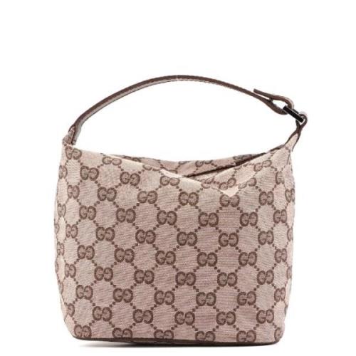 Gucci Vintage Pre-owned Laeder gucci-vskor Beige, Dam