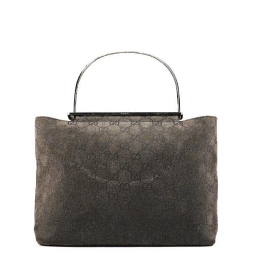 Gucci Vintage Pre-owned Mocka gucci-vskor Gray, Dam