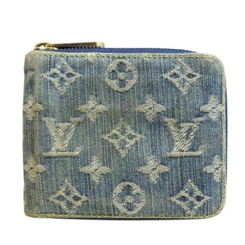 Louis Vuitton Vintage Pre-owned Denim plnbcker Blue, Dam