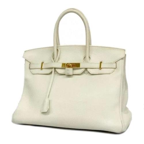 Hermès Vintage Pre-owned Laeder hermes-vskor White, Dam