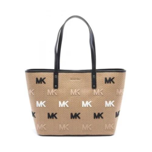 Michael Kors Pre-owned Pre-owned Laeder axelremsvskor Beige, Dam