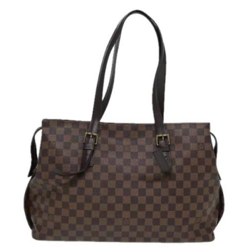 Louis Vuitton Vintage Pre-owned Canvas totevskor Brown, Dam