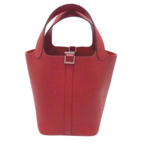 Hermès Vintage Pre-owned Laeder handvskor Red, Dam