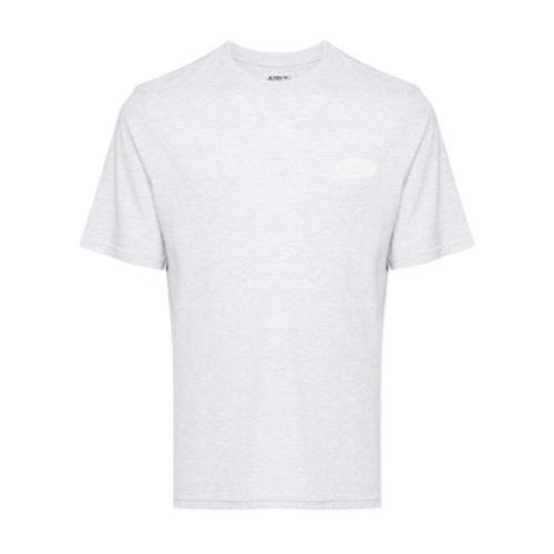 Autry Logo Print T-shirt Gray, Herr