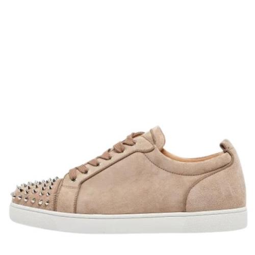 Christian Louboutin Pre-owned Pre-owned Mocka sneakers Brown, Herr