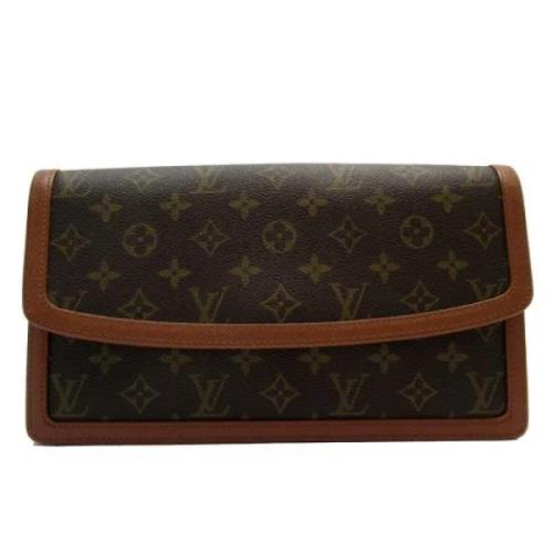 Louis Vuitton Vintage Pre-owned Canvas louis-vuitton-vskor Brown, Dam