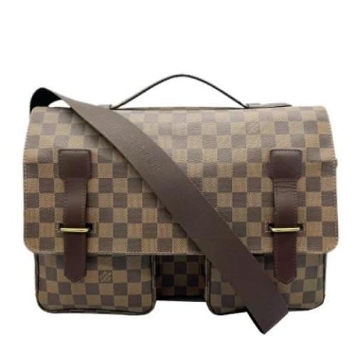 Louis Vuitton Vintage Pre-owned Canvas louis-vuitton-vskor Brown, Dam