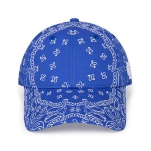 Garment Workshop Blå Bomull Bandana Baseball Keps Blue, Herr