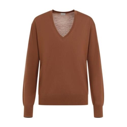 Dries Van Noten Rust Tröja för Män Brown, Dam