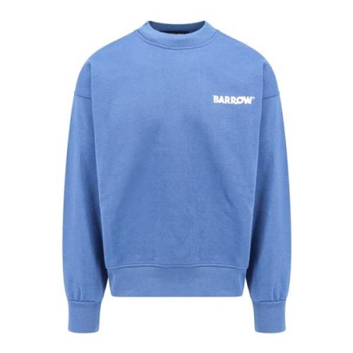 Barrow Ikoniskt Tryck Unisex Sweatshirt Blue, Herr