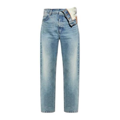 Y/Project Jeans med logotyp Blue, Herr