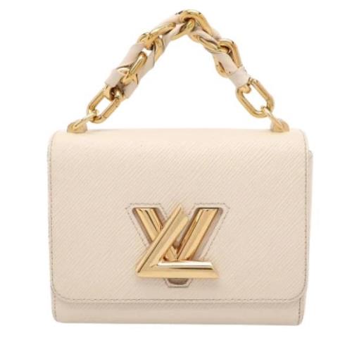 Louis Vuitton Vintage Pre-owned Laeder handvskor Beige, Dam