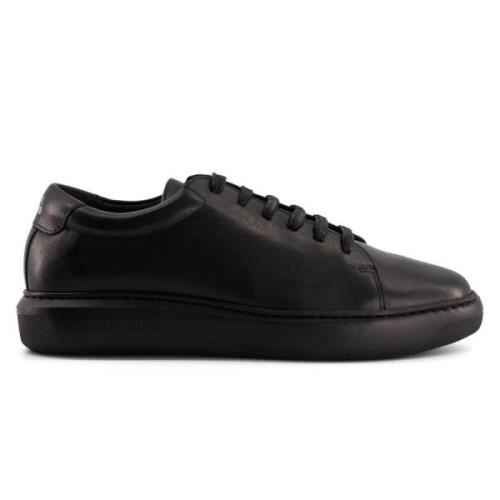 National Standard Handgjorda Svart Monokrom Sneakers Black, Herr