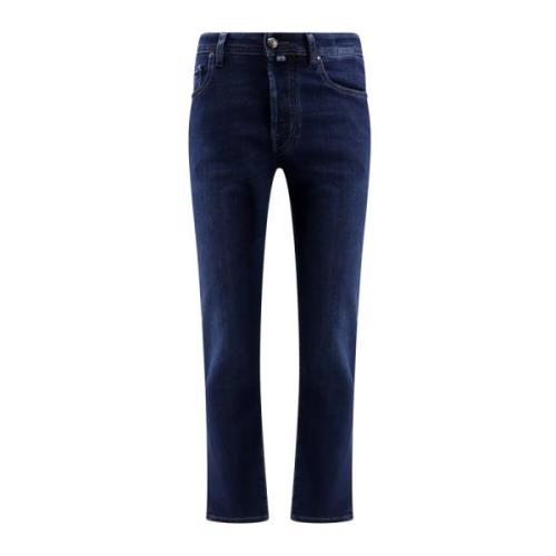 Jacob Cohën Premium Slim-Fit Jeans Blue, Herr