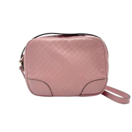 Gucci Vintage Pre-owned Laeder gucci-vskor Pink, Dam