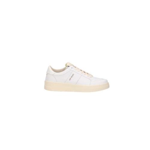 Saint Sneakers Läder Låg-Top Snörskor Golf White, Herr