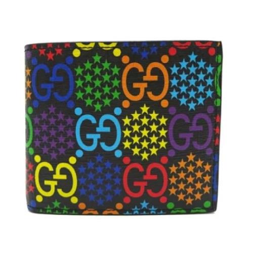 Gucci Vintage Pre-owned Laeder plnbcker Multicolor, Dam