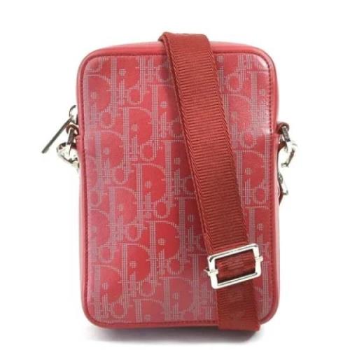 Dior Vintage Pre-owned Laeder dior-vskor Red, Dam