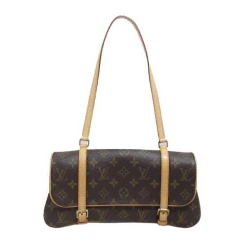 Louis Vuitton Vintage Pre-owned Canvas louis-vuitton-vskor Brown, Dam