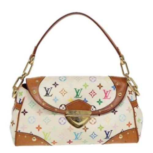 Louis Vuitton Vintage Pre-owned Canvas louis-vuitton-vskor White, Dam