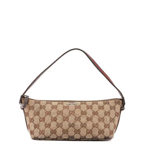 Gucci Vintage Pre-owned Bomull handvskor Beige, Dam