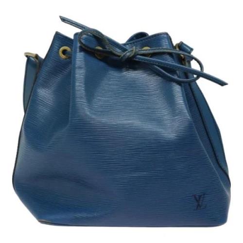 Louis Vuitton Vintage Pre-owned Laeder louis-vuitton-vskor Blue, Dam