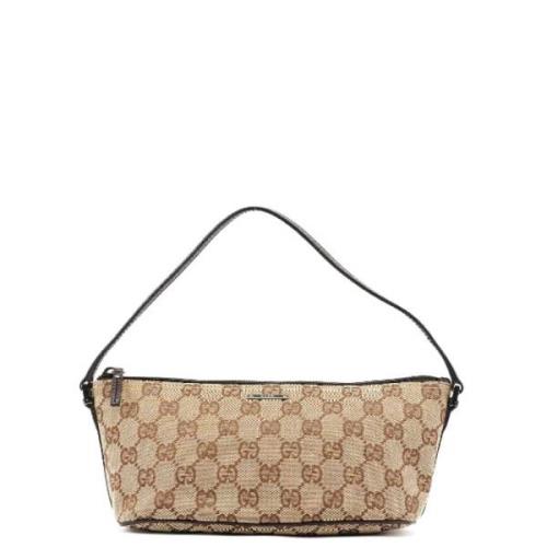 Gucci Vintage Pre-owned Bomull handvskor Beige, Dam