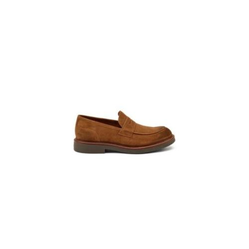 Frau Mocka Herrloafer - Dandy Stil Brown, Herr