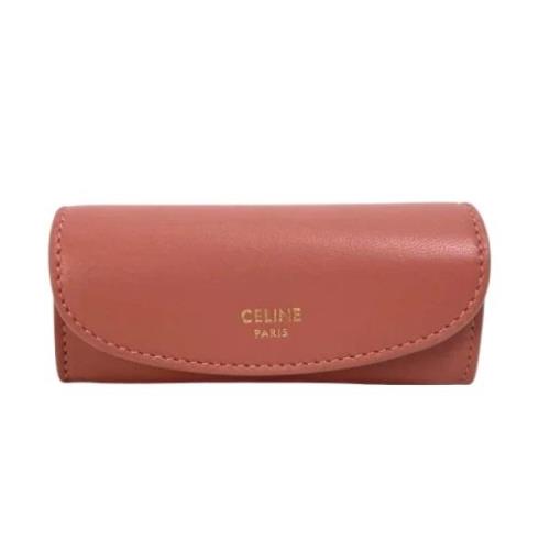 Celine Vintage Pre-owned Laeder hem-och-kontorstillbehr Pink, Dam