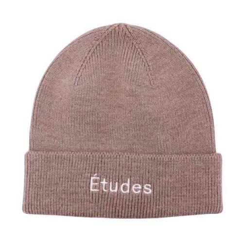 Études Ullblandad Broderad Hatt Brown, Herr