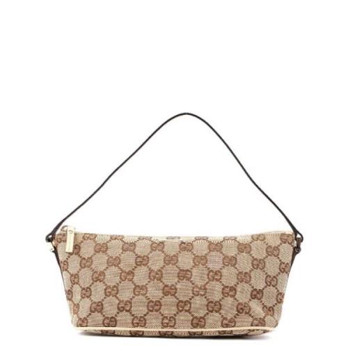 Gucci Vintage Pre-owned Bomull handvskor Beige, Dam