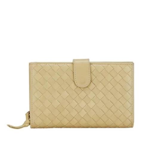 Bottega Veneta Vintage Pre-owned Laeder plnbcker Beige, Dam