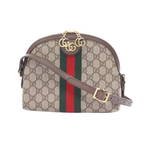 Gucci Vintage Pre-owned Laeder gucci-vskor Beige, Dam